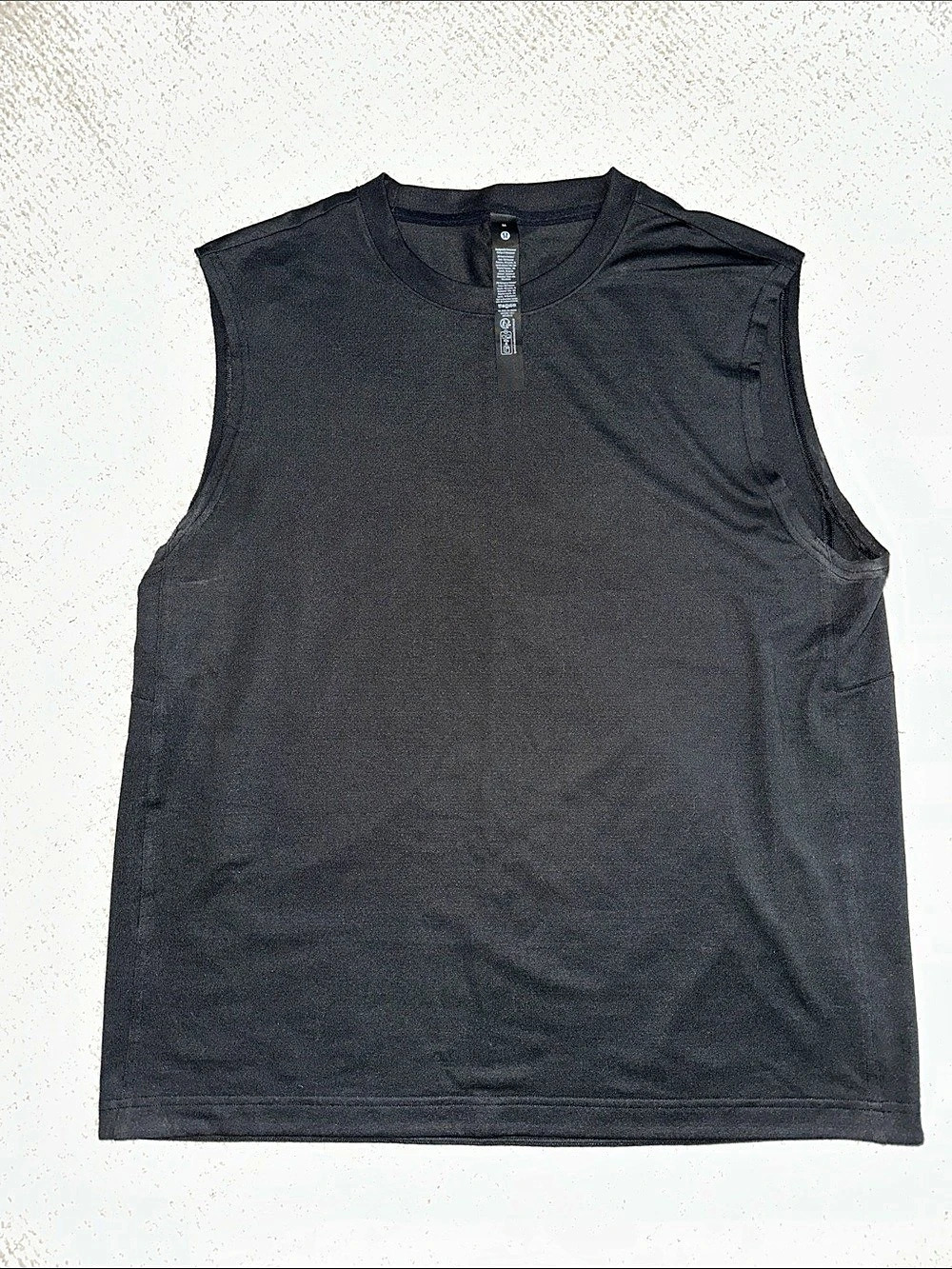 lululemon Black Athletic Tank Size Medium Like New